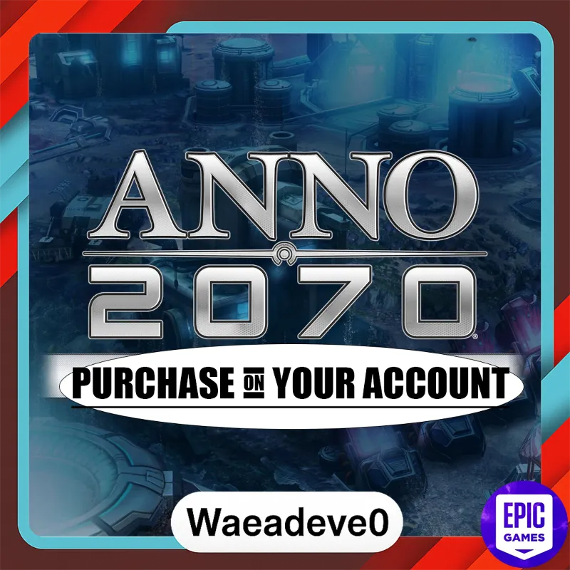 Anno 2070 - Epic games - Purchase on your account
