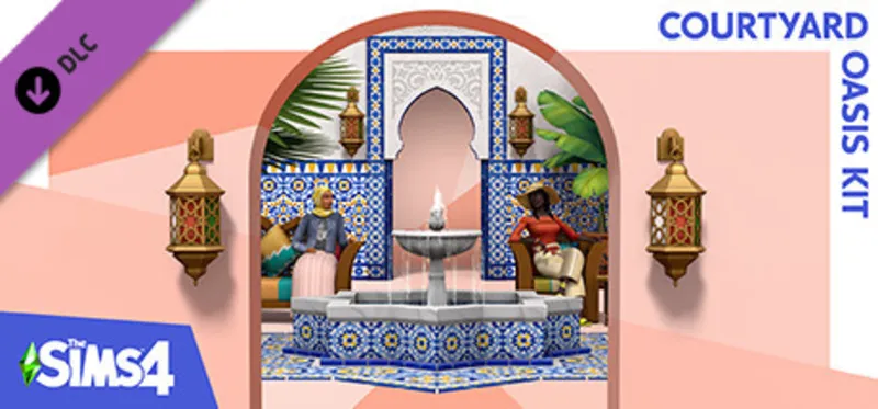The Sims 4 Courtyard Oasis Kit DLC / Steam Ключ / Все регионы | АВТОВЫДАЧА 24/7