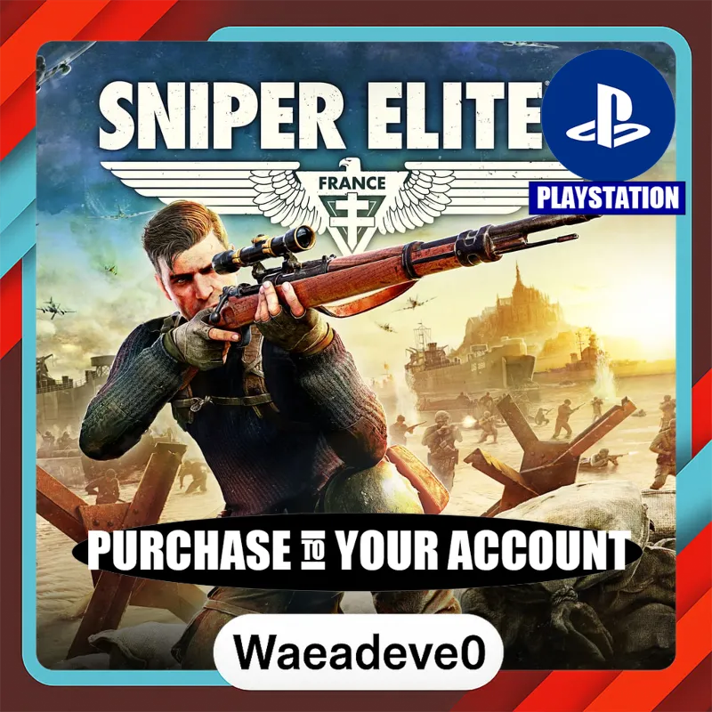 Sniper Elite 5 PS4 & PS5 – PlayStation (PSN) – Purchase in Your Account