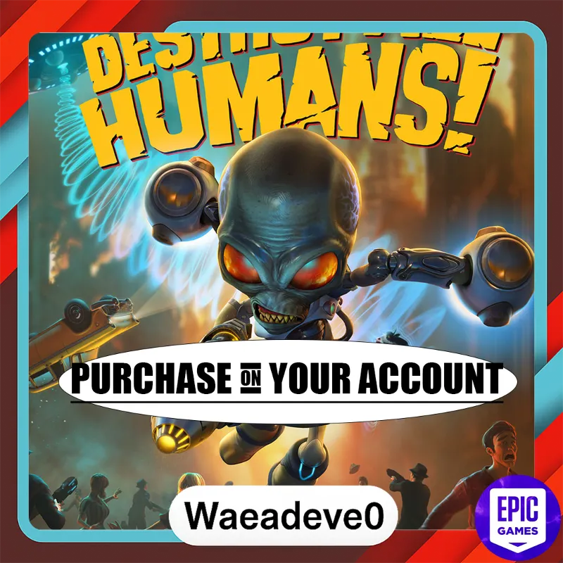 Destroy All Humans! - Epic games - Purchase on your account