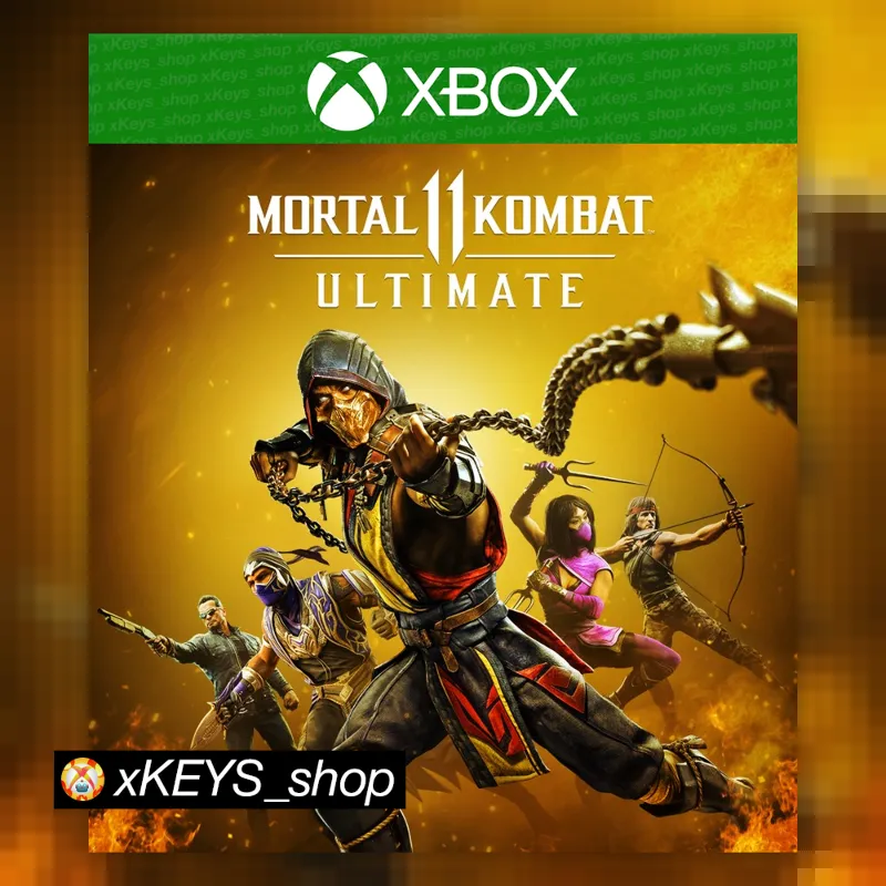 Mortal Kombat 11 Ultimate (полное издание, со всеми бойцами) MK XBOX КОД КЛЮЧ