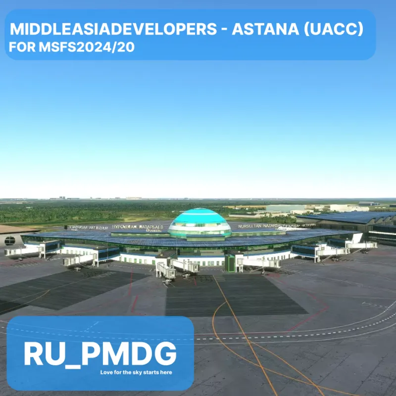 AIRPORT UST-KAMENOGORSK (UASK) for MSFS20/24