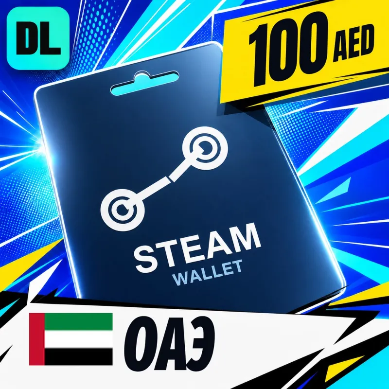 Steam Wallet ОАЭ 100 AED цифровой код — автовыдача 24/7