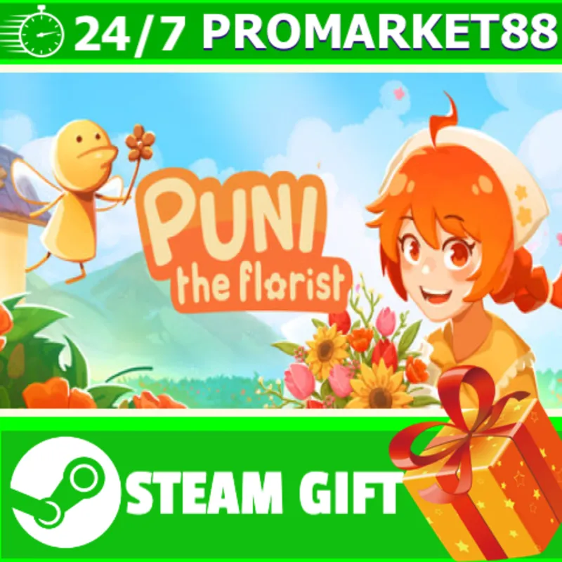 ВСЕ СТРАНЫ+РОССИЯ Puni the Florist STEAM GIFT
