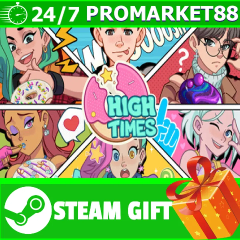 ВСЕ СТРАНЫ+РОССИЯ High Times STEAM GIFT