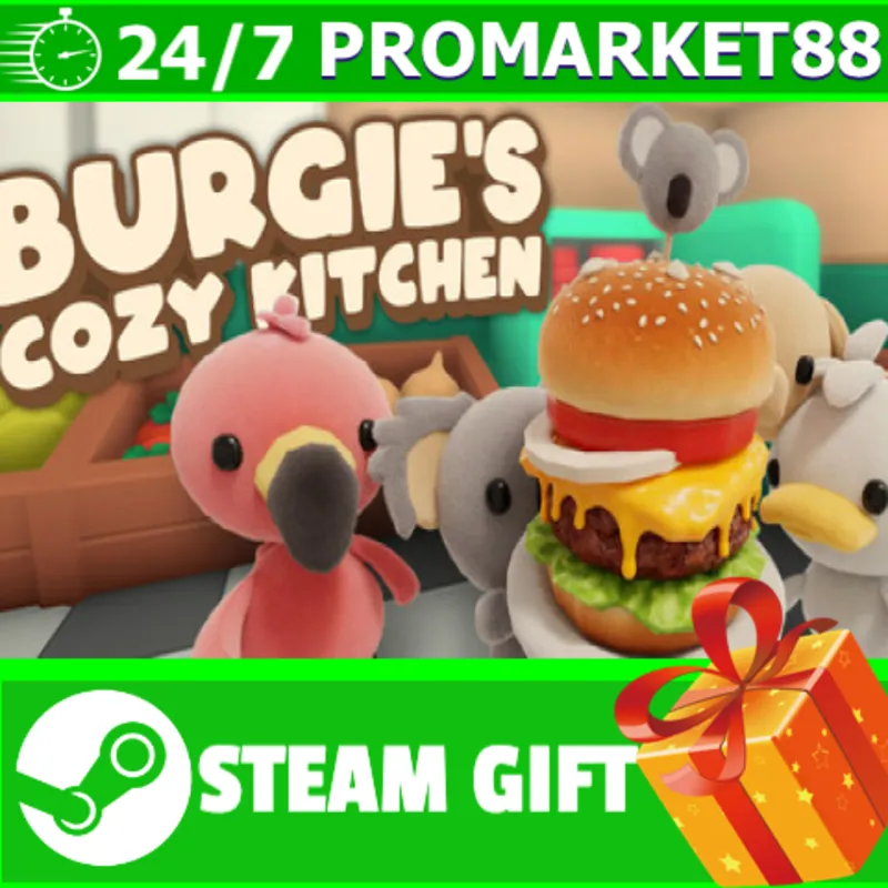 ВСЕ СТРАНЫ+РОССИЯ Burgie's cozy kitchen STEAM GIFT