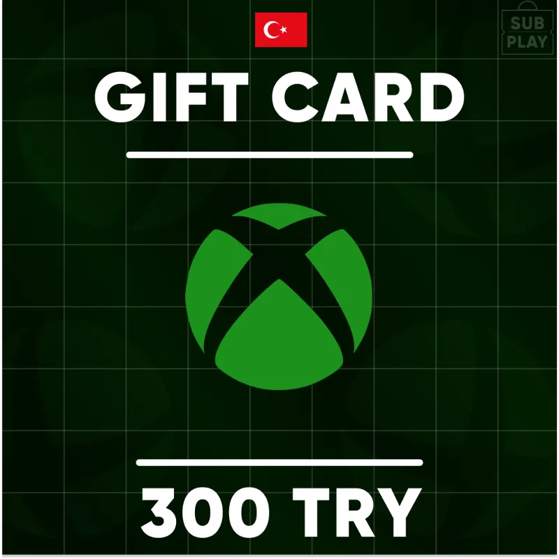 Карта пополнения XBOX Турция | 300 TRY | Автодоставка