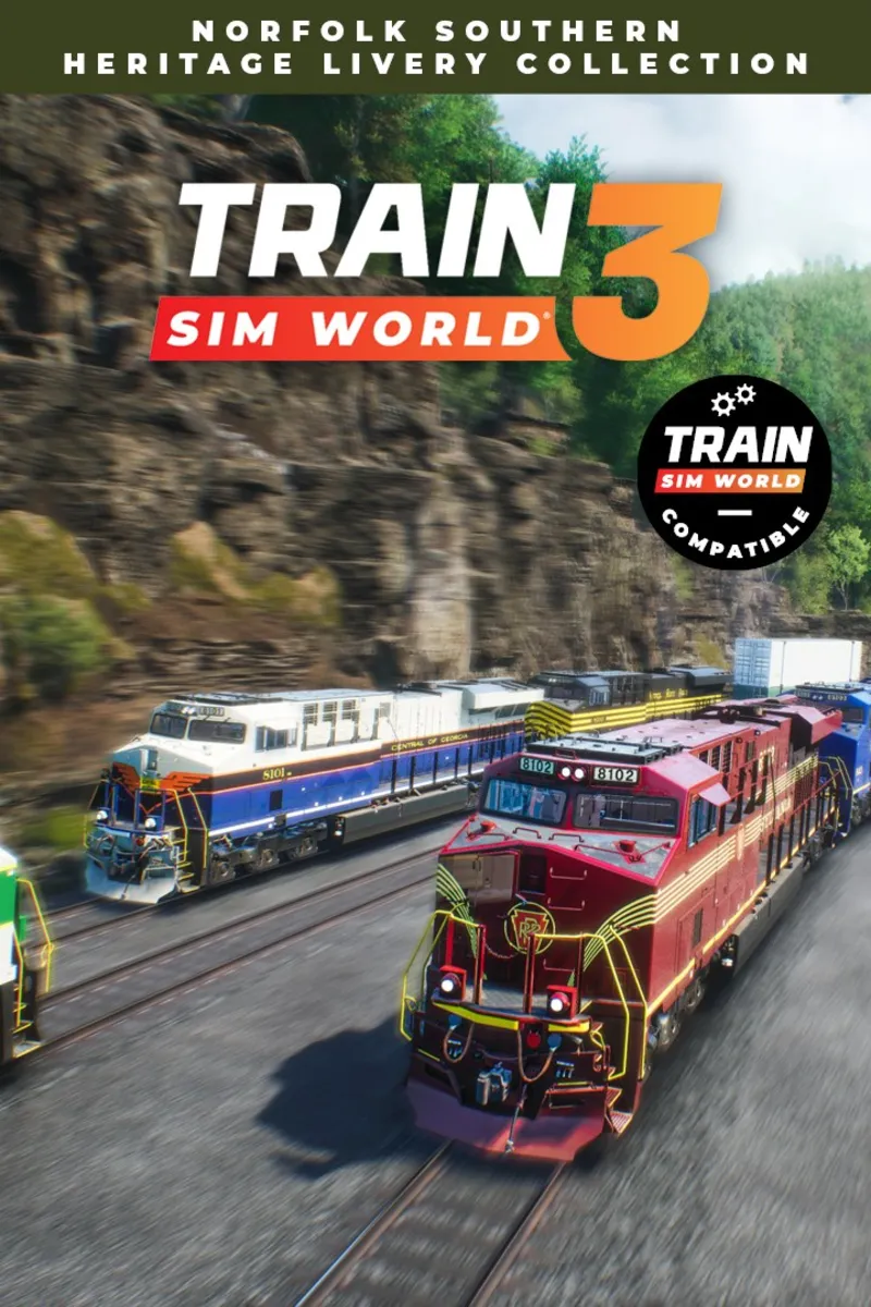 Train Sim World® 4 Compatible: Norfolk Southern Heritage Livery Collection Add-On | X