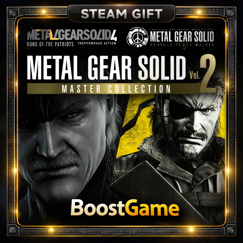 ・METAL GEAR SOLID: MASTER COLLECTION Vol.2・ВЫБОР РЕГИОНА・STEAM GIFT・