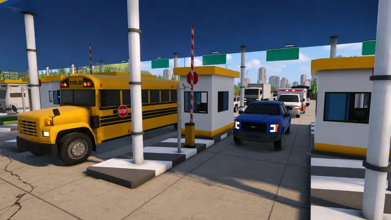 ВСЕ СТРАНЫ+РОССИЯ Toll Plaza Simulator STEAM GIFT