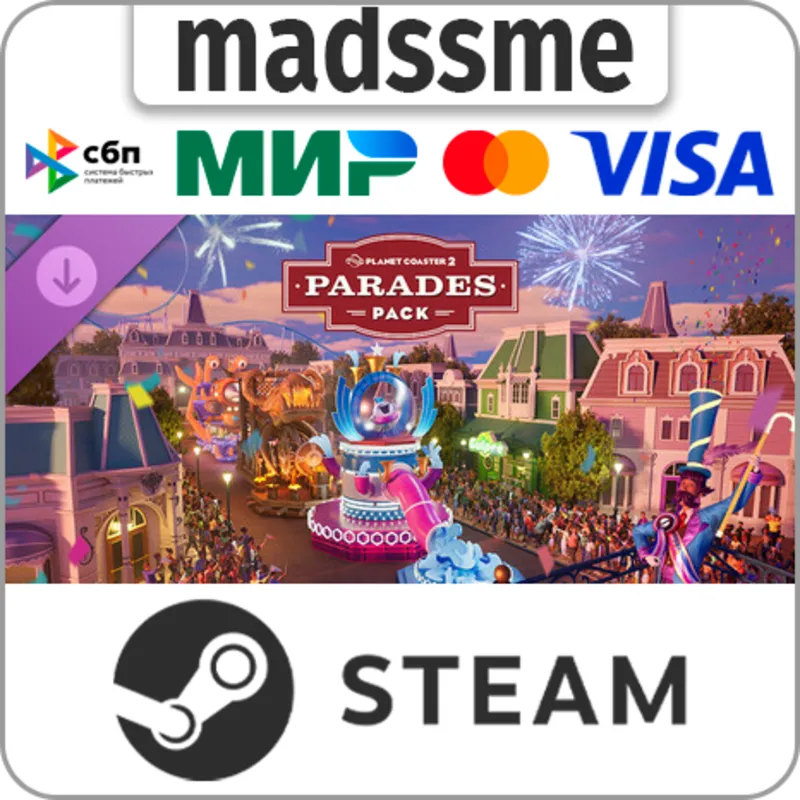 Planet Coaster 2: Parades Pack * RU/KZ/СНГ/TR/CN/AR/IN/BR * DLC * STEAM АВТО