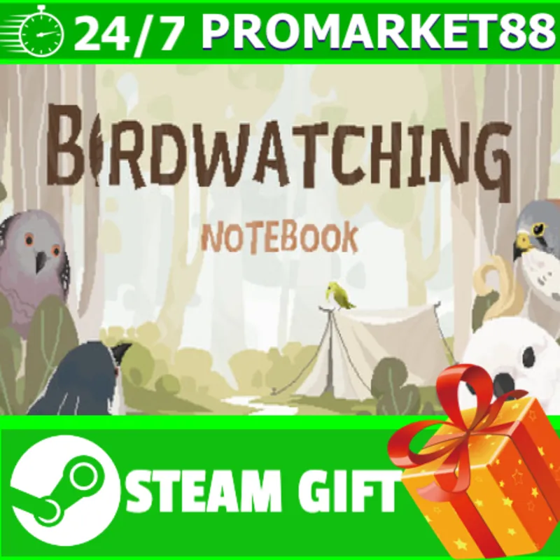 ВСЕ СТРАНЫ+РОССИЯ Birdwatching Notebook STEAM GIFT