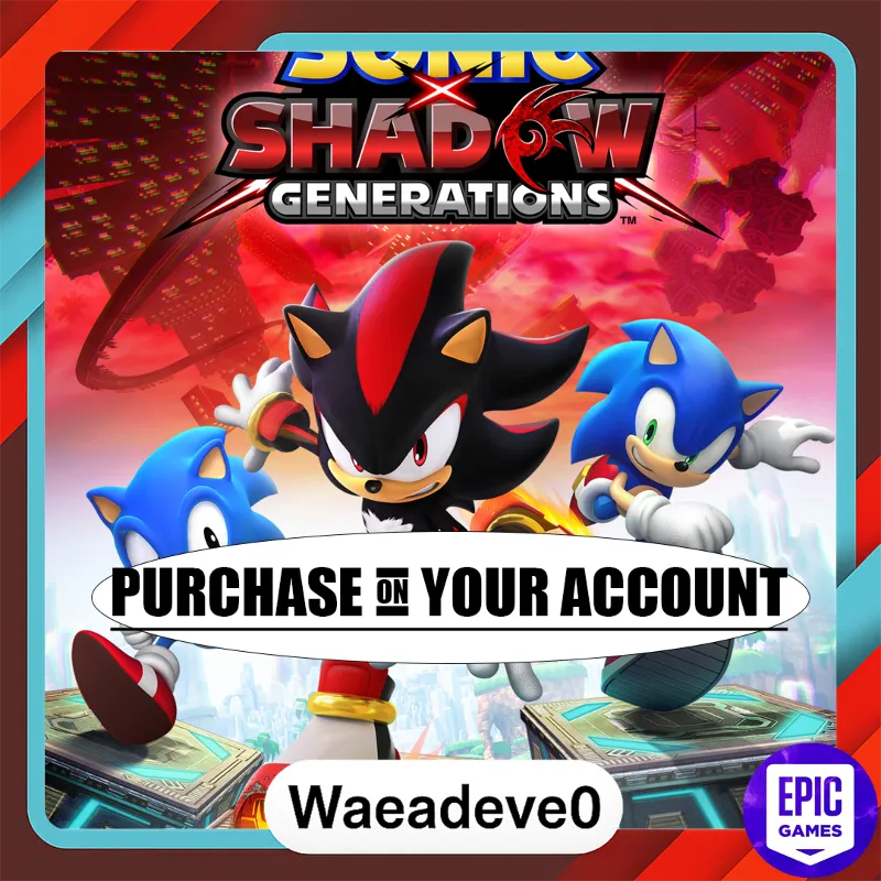 SONIC X SHADOW GENERATIONS - Epic games - Purchase on your account