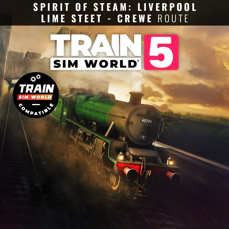 Train Sim World® 5: Spirit of Steam: Liverpool Lime Street - Crewe | XBOX+PC | На люб
