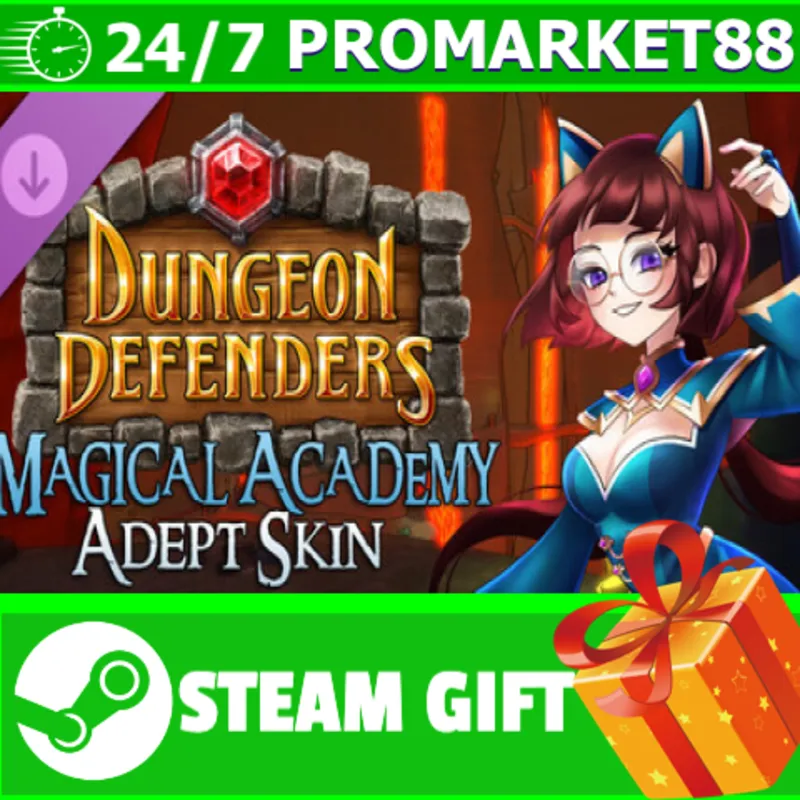 Dungeon Defenders - Magical Academy Adept Skin STEAM