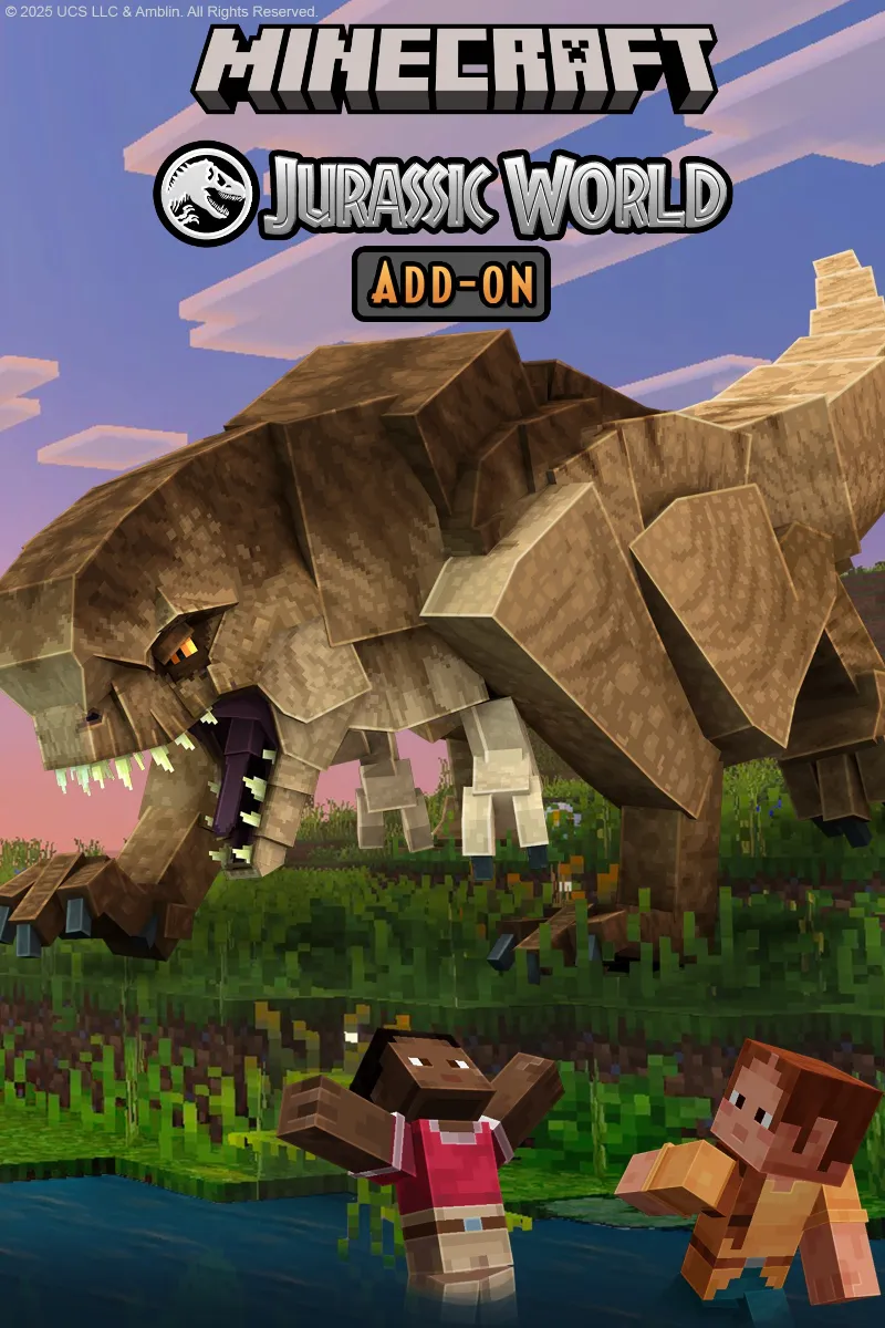 Minecraft: Jurassic World Add-On | XBOX | На любой аккаунт