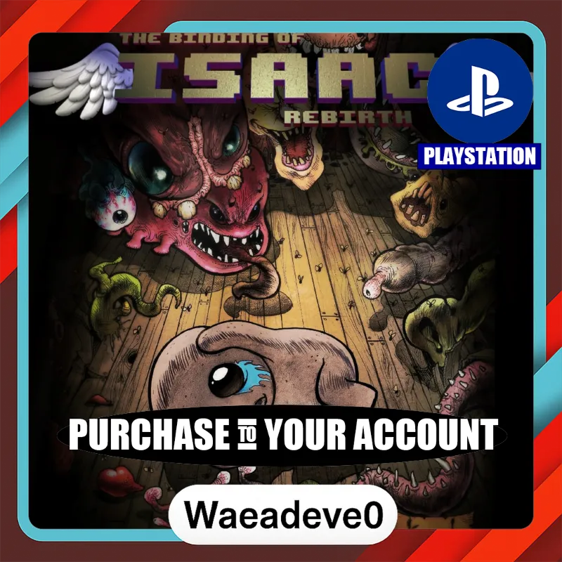 The Binding of Isaac: Rebirth – PlayStation (PSN) – Purchase in Your Account