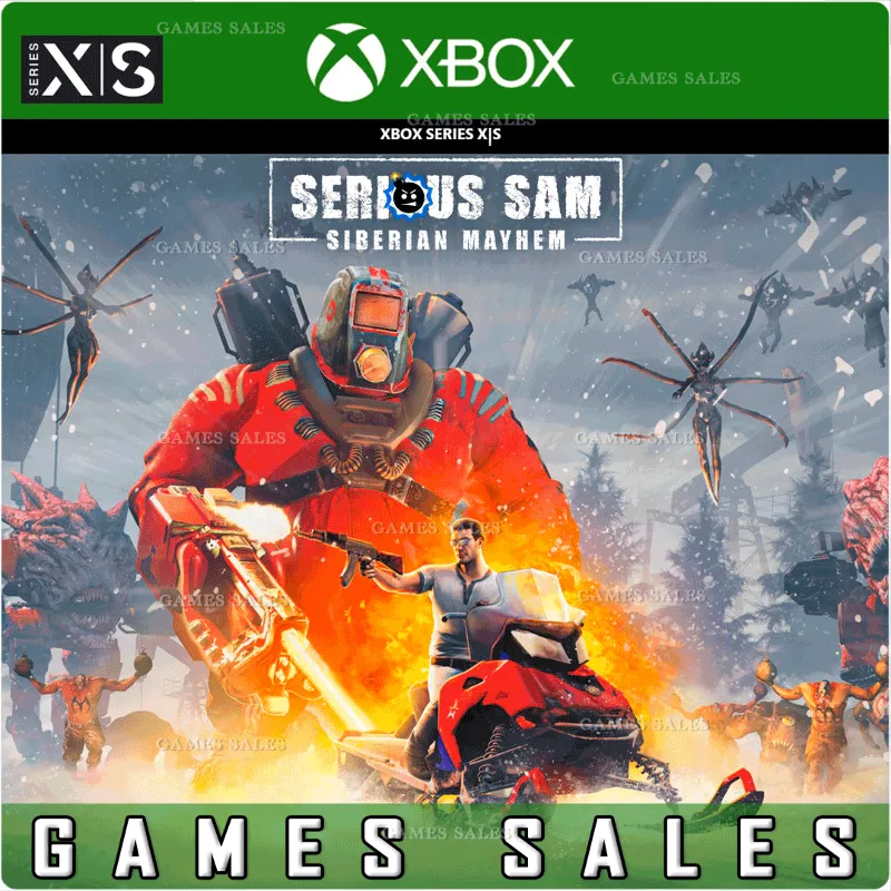 SERIOUS SAM: SIBERIAN MAYHEM XBOX SERIES X|S КЛЮЧ