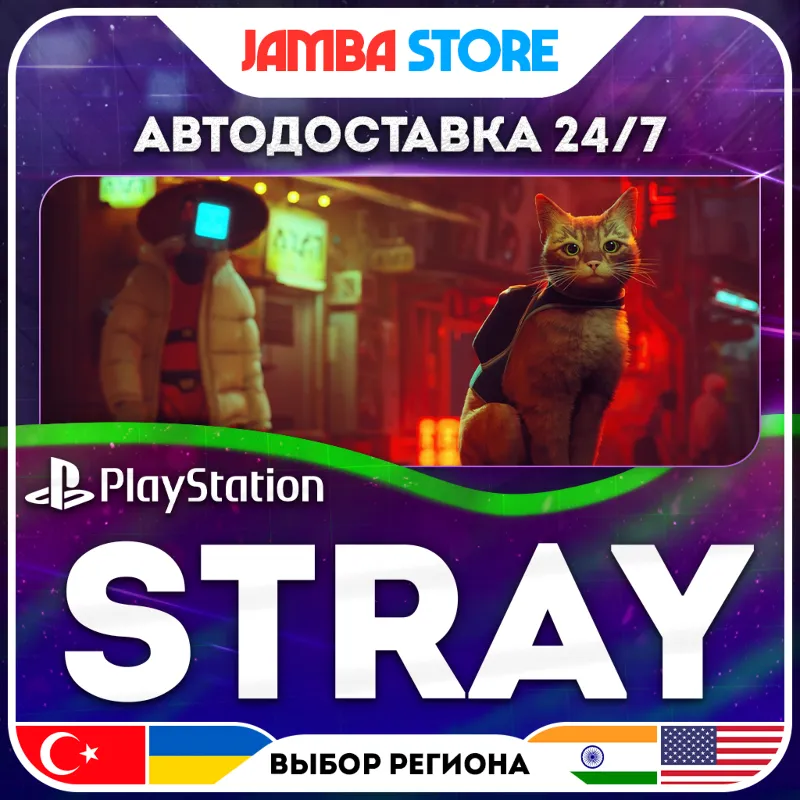 Stray · PS4/PS5 · TR/UA/IN/PL/US · АВТО 24/7