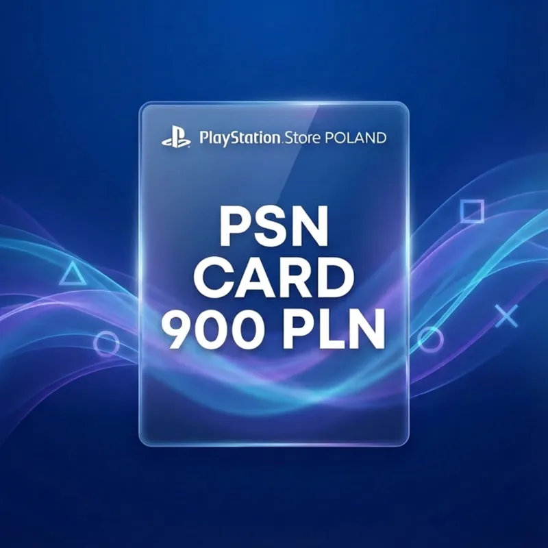 Карта пополнения Playstation (PSN) 900 Злотых Польша