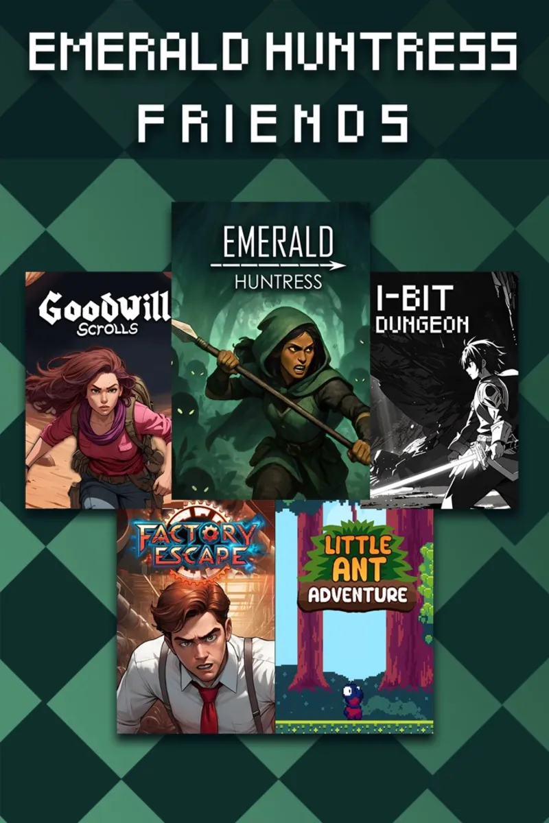 Emerald Huntress Friends | XBOX+PC | На любой аккаунт
