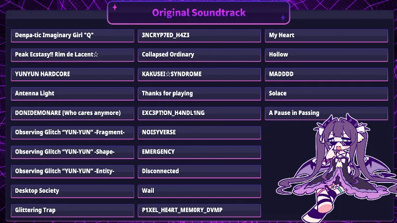 Yunyun Syndrome!? Rhythm Psychosis Original Soundtrack DLC АВТОДОСТАВКА STEAM РОССИЯ