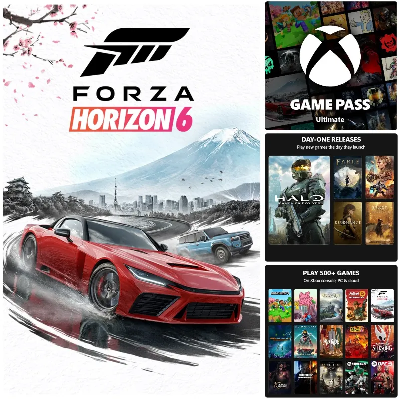 Аренда | Xbox Game Pass Ultimate & Forza Horizon 6 [Только Xbox] Личный Аккаунт