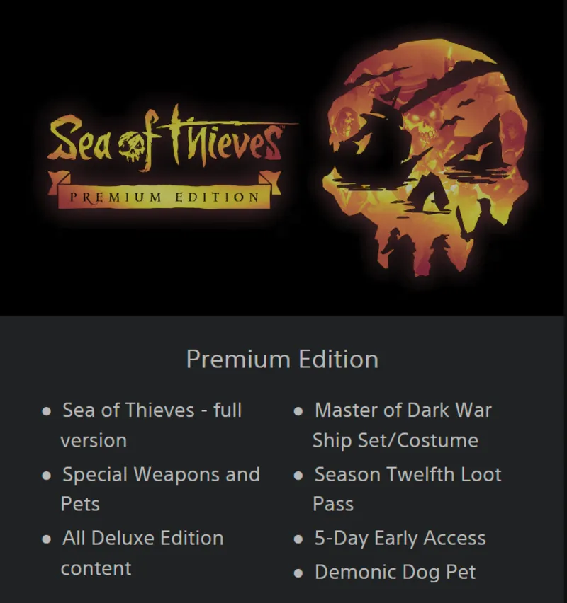 Sea of Thieves PS5 TR