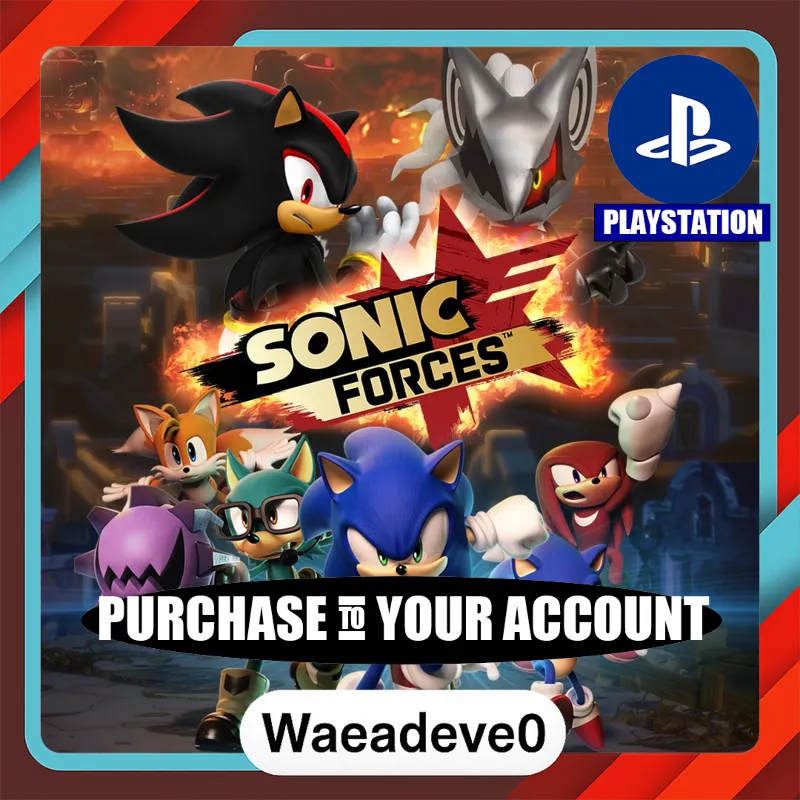 SONIC FORCES – PlayStation (PSN) – Purchase in Your Account