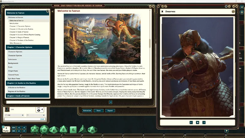 Fantasy Grounds - Dungeons & Dragons Forgotten Realms Heroes of Faerun
