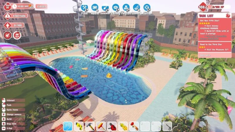 Waterpark Simulator STEAM GIFT AUTO RU+МИР