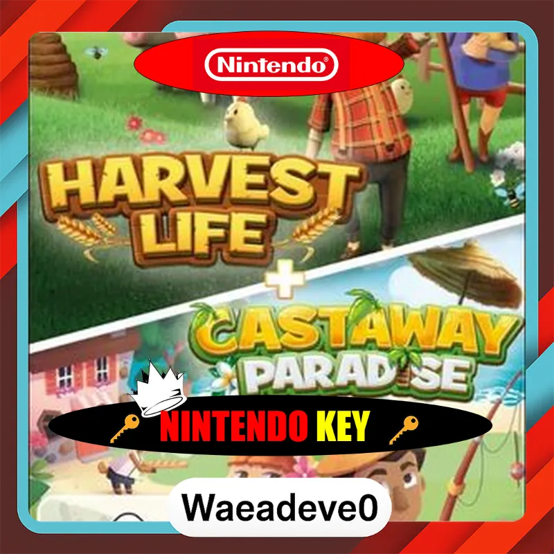 Harvest Life + Castaway Paradise (Nintendo Switch) eShop Key EUROPE