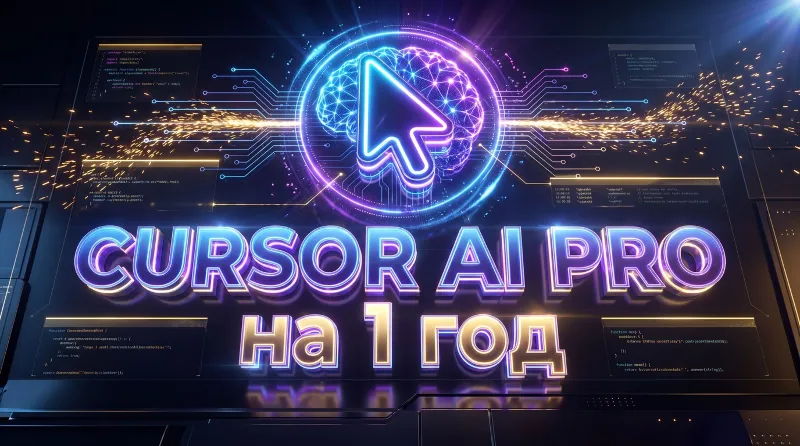 CURSOR AI PRO на 1 год