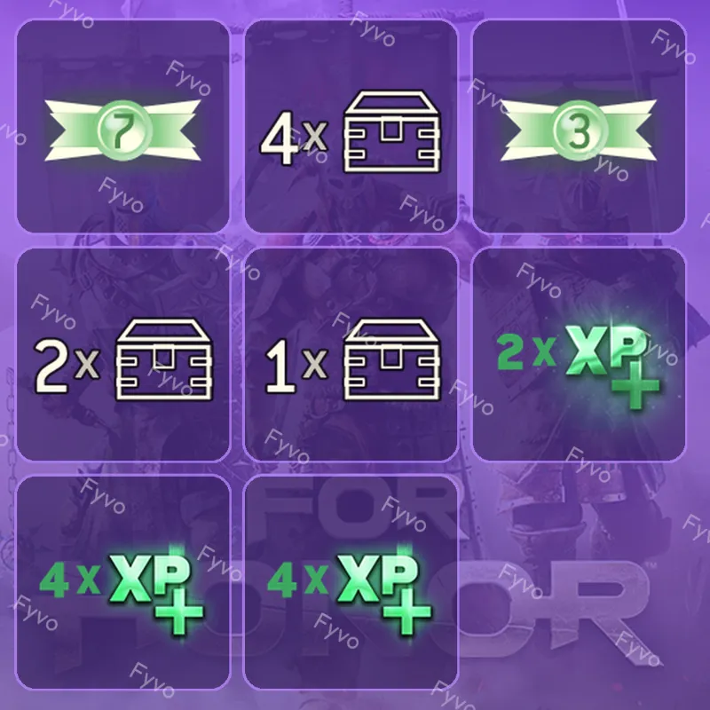 For Honor Твич Дропс 8 Предметов Twitch Drops