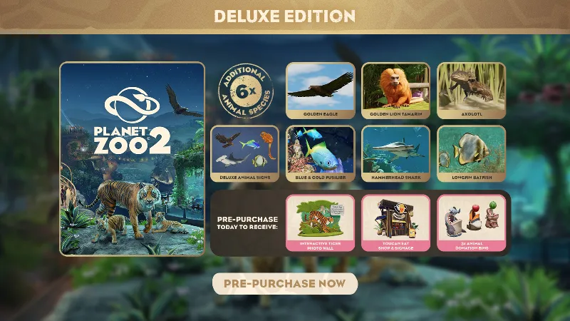 Planet Zoo 2: Deluxe Edition XBOX SERIES X|S PC ПОКУПКА ПРЕДЗАКАЗА НА ВАШ АКАУНТ