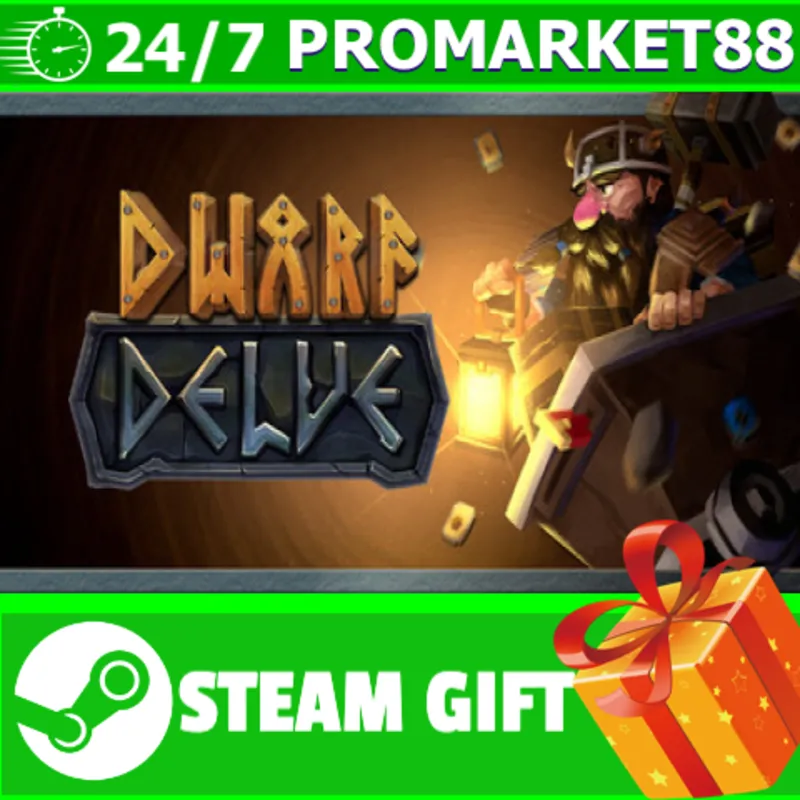 ВСЕ СТРАНЫ+РОССИЯ Dwarf Delve STEAM GIFT