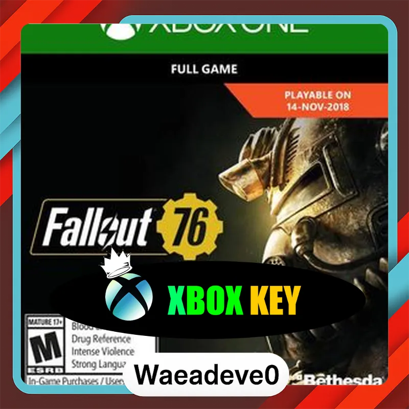 Fallout 76 (Xbox One) Xbox Live Key TURKEY