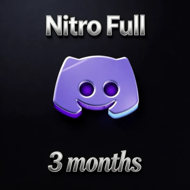 Discord Nitro Full 3 месяца (до 27 июня) + 2 буста | Полный доступ + почта