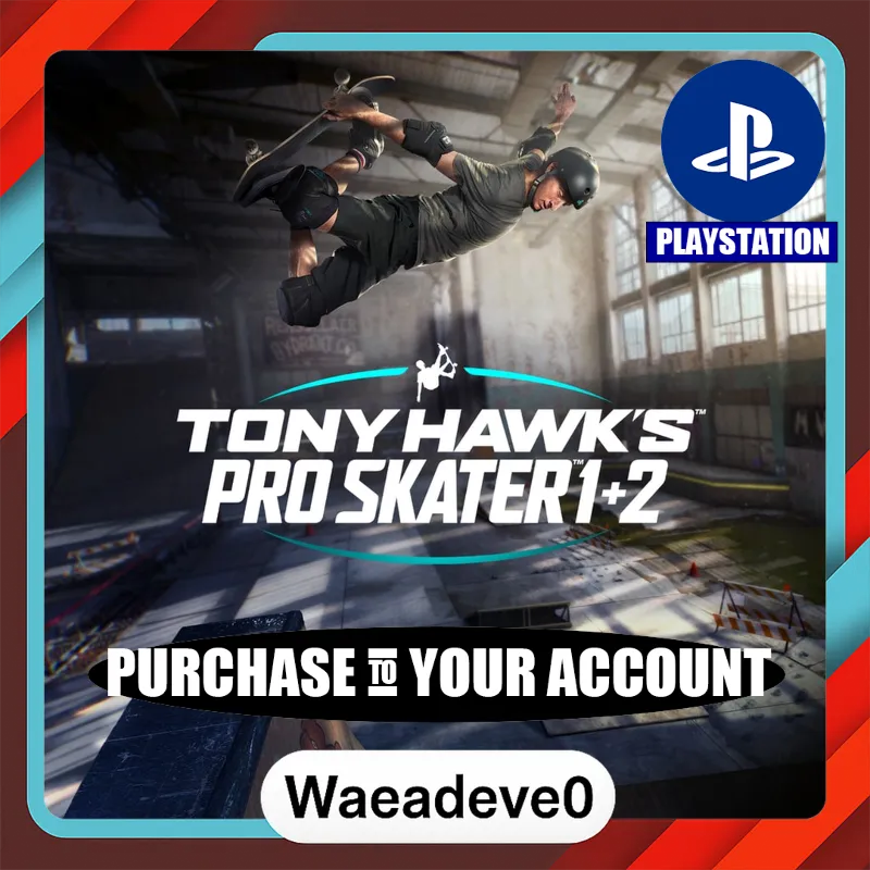 Tony Hawk's Pro Skater 1 + 2 - Cross-Gen Deluxe Bundle – PlayStation (PSN) – Purcha