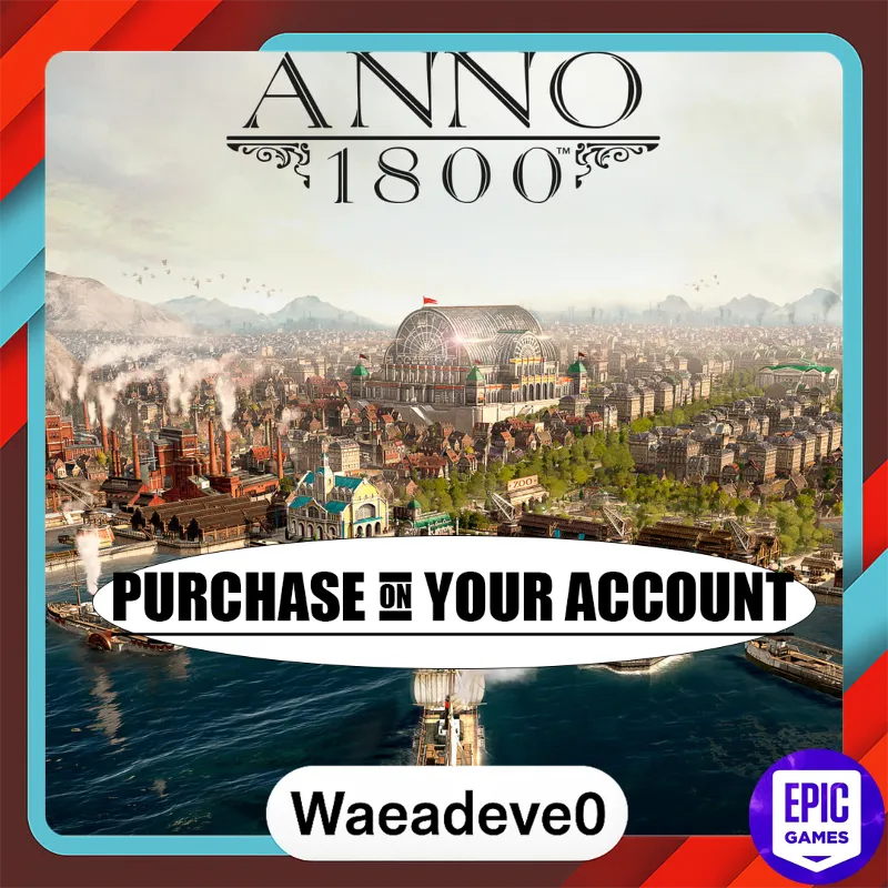Anno 1800 Standard Edition - Epic games - Purchase on your account