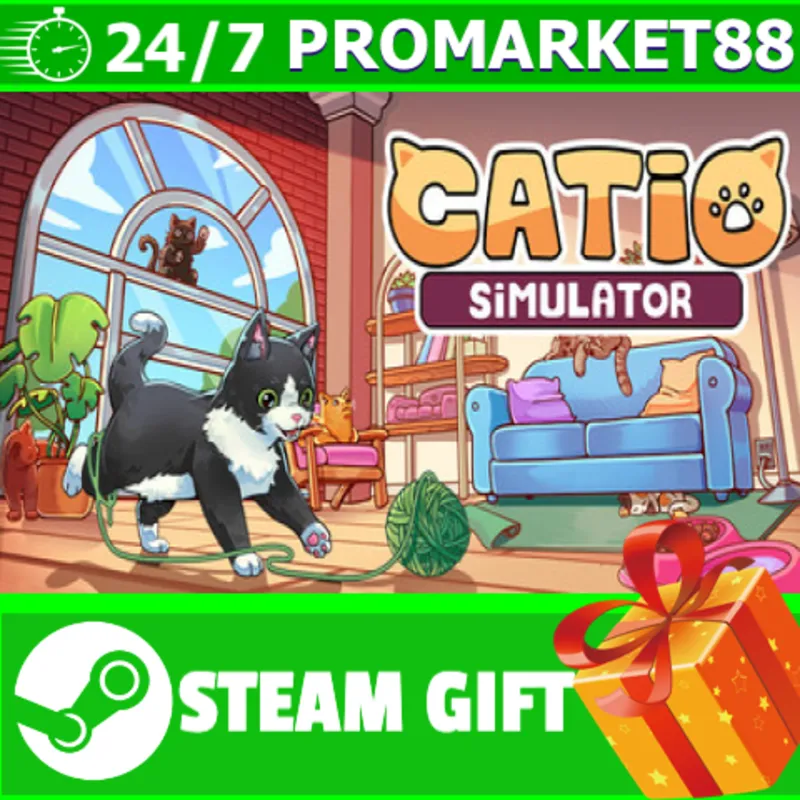 ВСЕ СТРАНЫ+РОССИЯ Catio Simulator STEAM GIFT