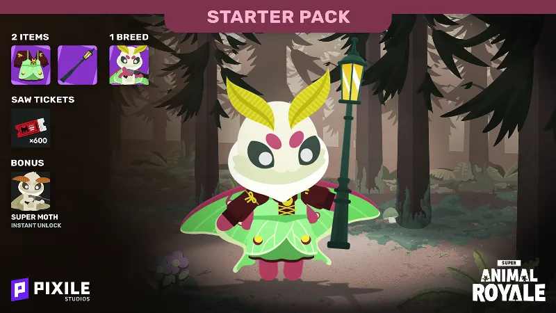Super Animal Royale Super Natural Starter Pack STEAM