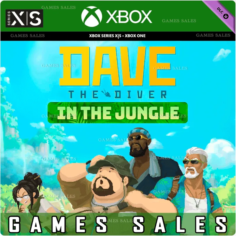DAVE THE DIVER - IN THE JUNGLE CONTENT PACK XBOX ONE|XS+PC WIN КЛЮЧ