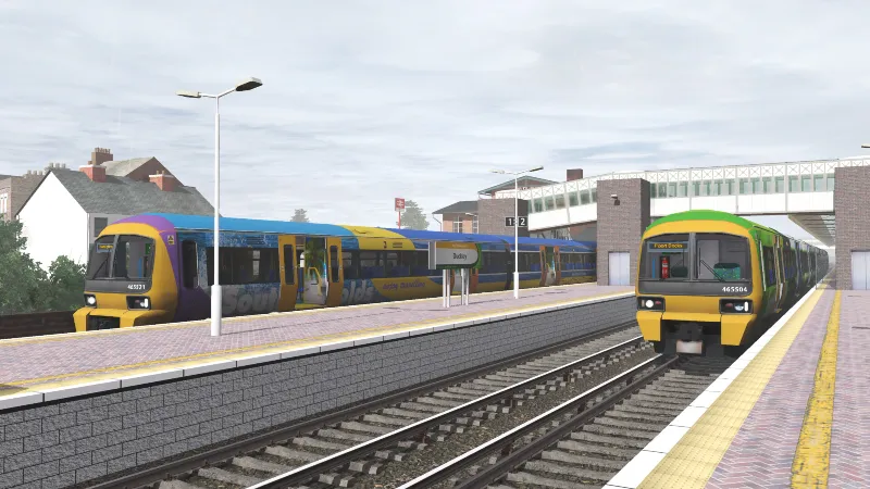 Trainz 2022 DLC - Southfolds - UK Third Rail Electric Network