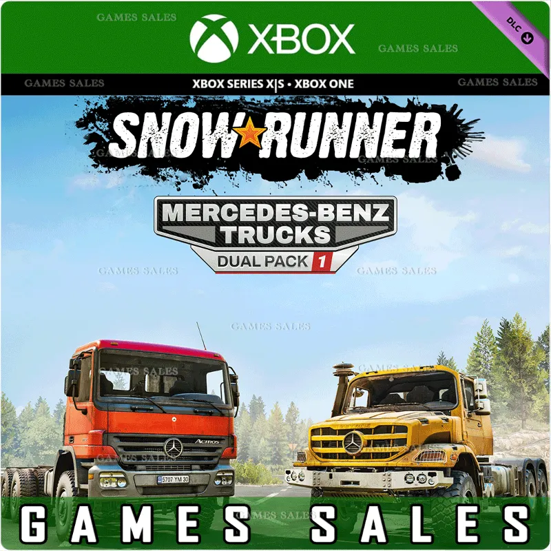SNOWRUNNER - MERCEDES-BENZ TRUCKS DUAL PACK 1 XBOX ONE|XS КЛЮЧ