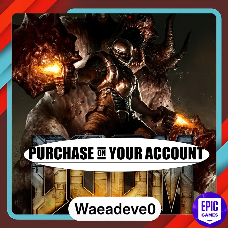DOOM 3 - Epic games - Purchase on your account