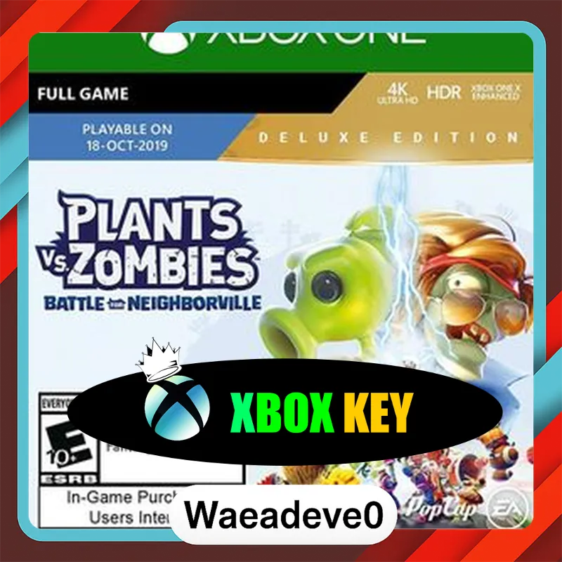 Plants vs. Zombies: Battle for Neighborville Deluxe Edition XBOX LIVE Key GLOBAL