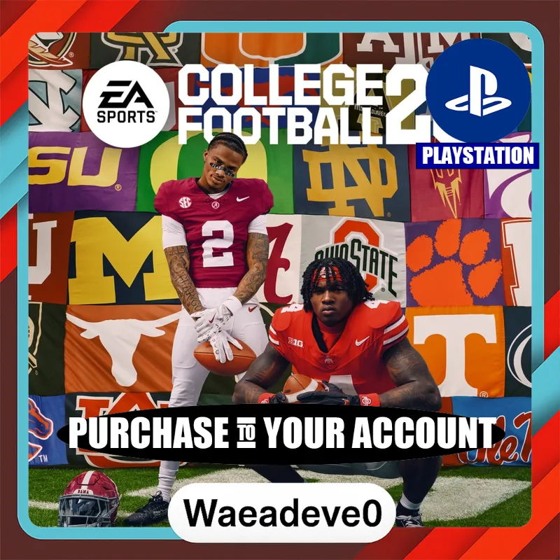 EA SPORTS College Football 26 – PlayStation (PSN) – Purchase in Your Account