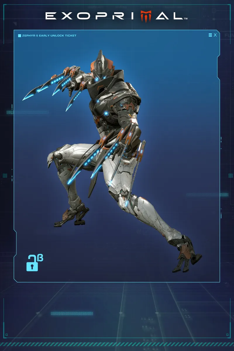 Zephyr β Early Unlock Ticket XBOX