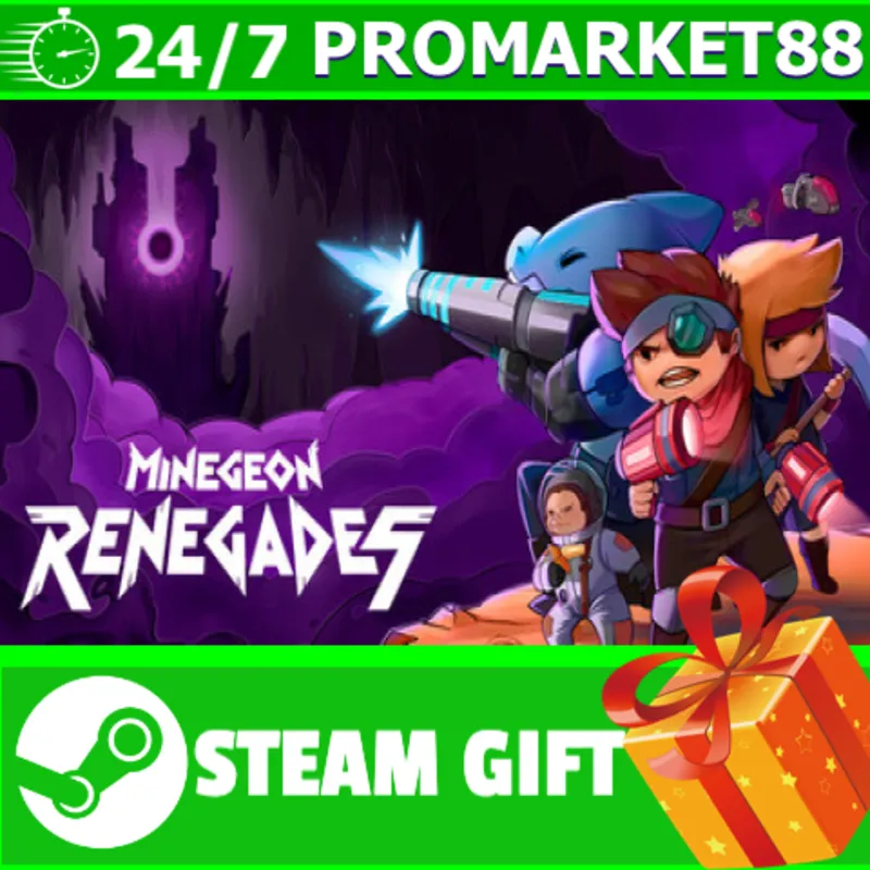 ВСЕ СТРАНЫ+РОССИЯ MineGeon: Renegades STEAM GIFT